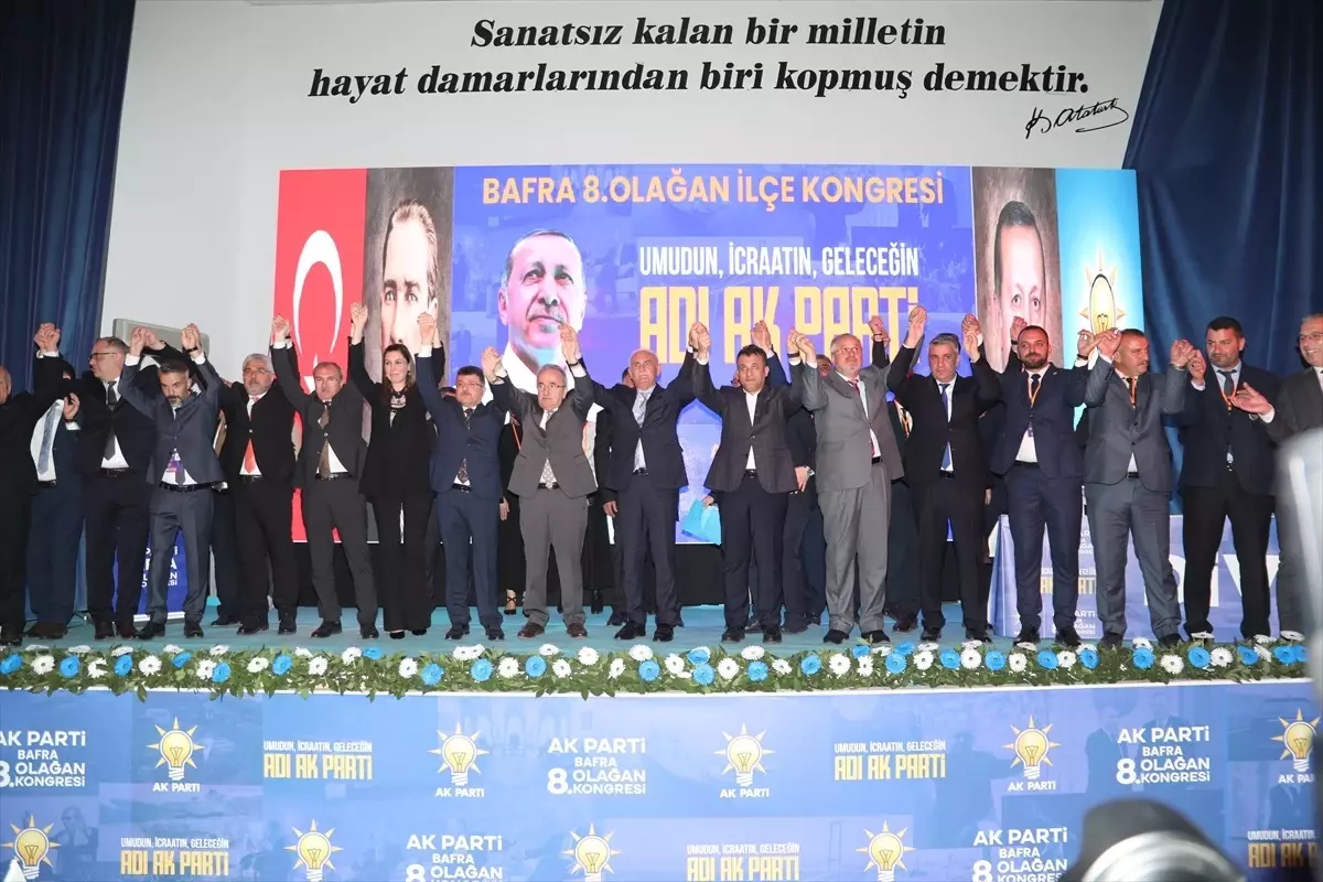 AK Parti’li Karaaslan, Samsun’da partisinin Bafra İlçe Kongresi’nde konuştu Açıklaması