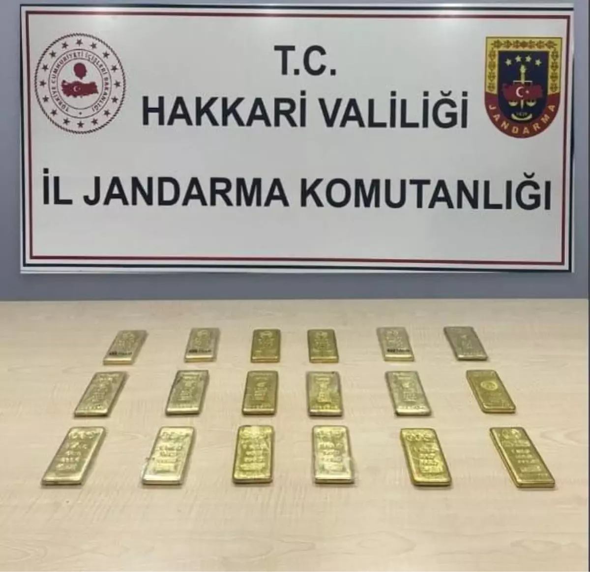 Yüksekova’da 54 Milyon TL’lik Altın Ele Geçirildi